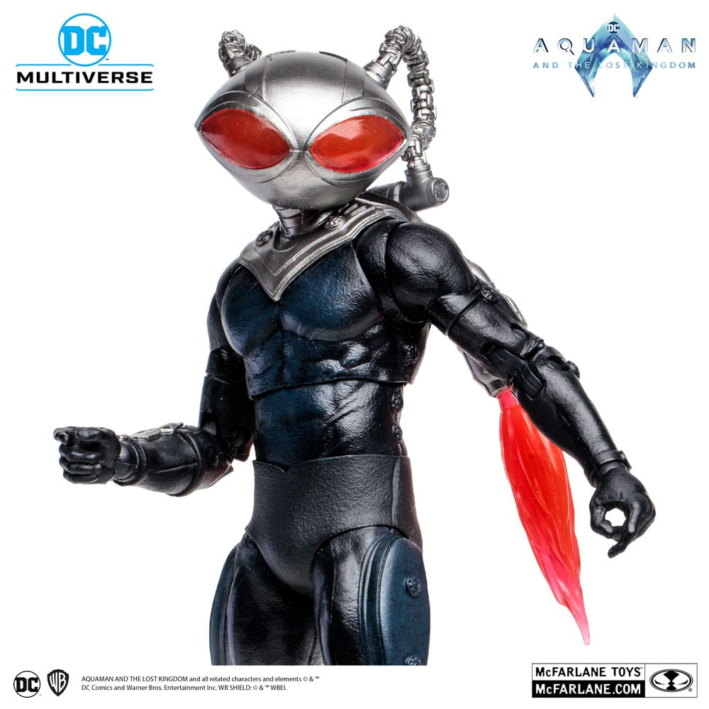 Aquaman and the Lost Kingdom DC Multiverse Action Figure Black Manta 18 cm 0787926155372