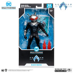 Aquaman and the Lost Kingdom DC Multiverse Action Figure Black Manta 18 cm 0787926155372