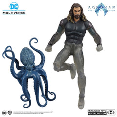 Aquaman and the Lost Kingdom DC Multiverse Action Figure Aquaman (Stealth Suit with Topo) (Gold Label) 18 cm 0787926155396