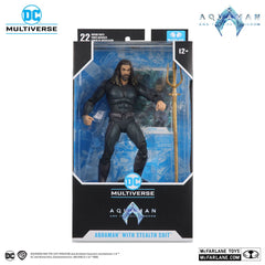 Aquaman and the Lost Kingdom DC Multiverse Action Figure Aquaman with Stealth Suit 18 cm 0787926155419