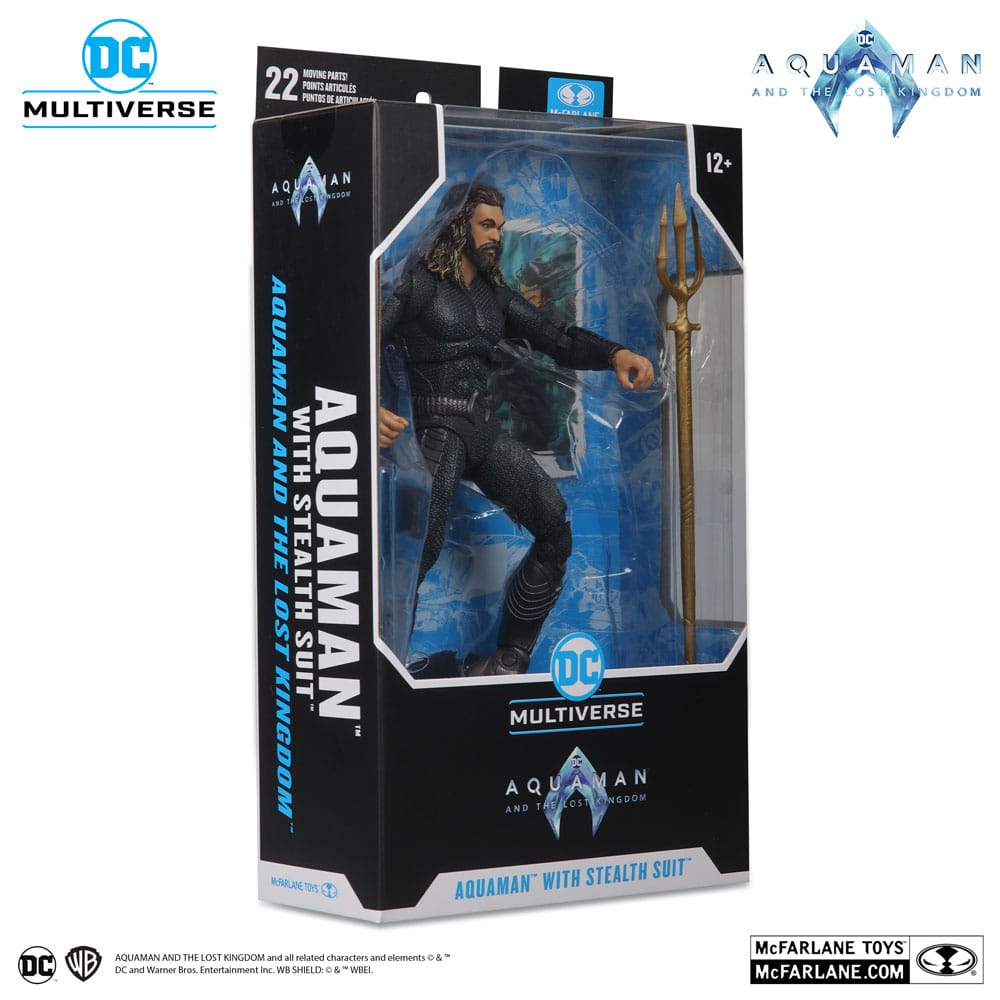 Aquaman and the Lost Kingdom DC Multiverse Action Figure Aquaman with Stealth Suit 18 cm 0787926155419