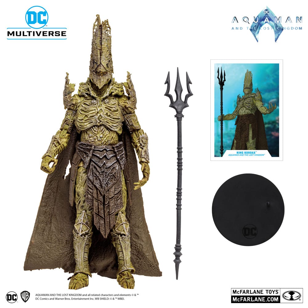 Aquaman and the Lost Kingdom DC Multiverse Action Figure King Kordax 18 cm 0787926155426