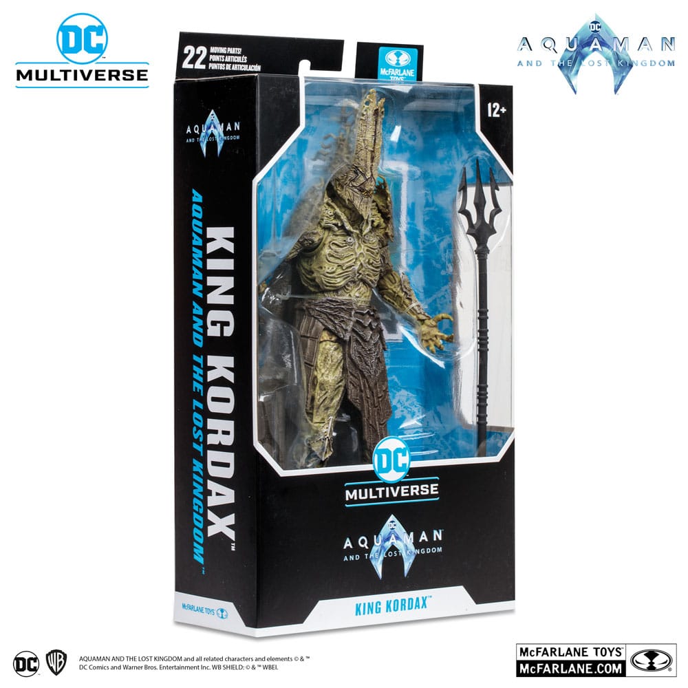 Aquaman and the Lost Kingdom DC Multiverse Action Figure King Kordax 18 cm 0787926155426