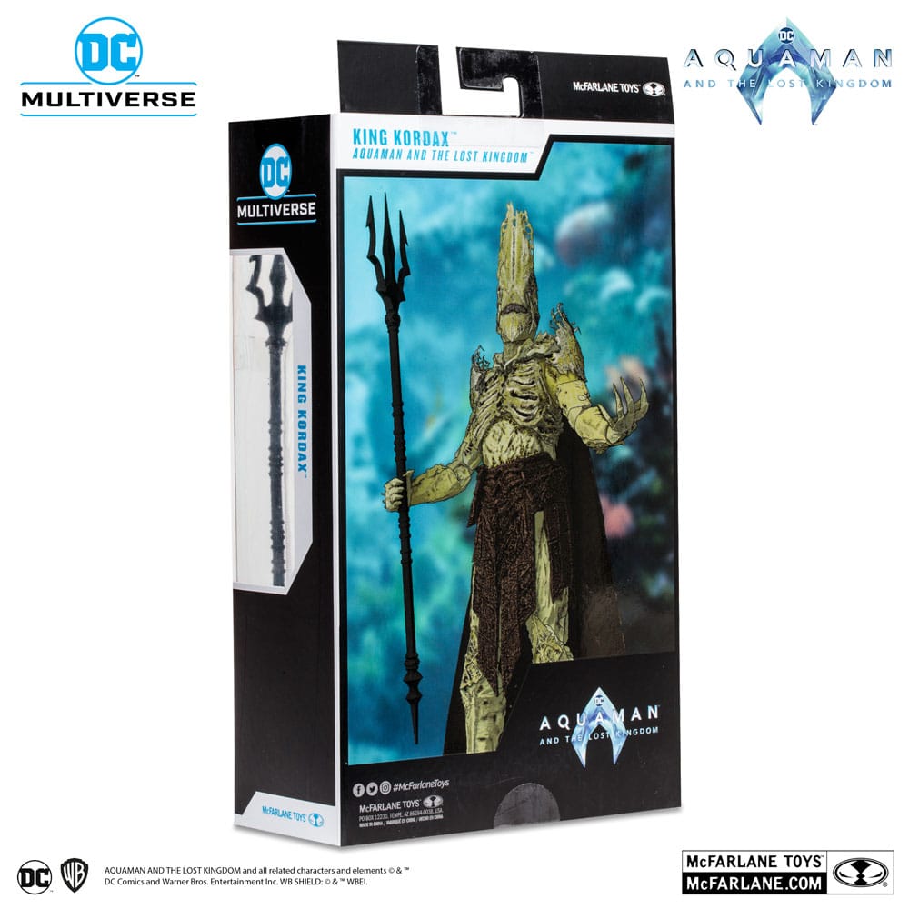 Aquaman and the Lost Kingdom DC Multiverse Action Figure King Kordax 18 cm 0787926155426