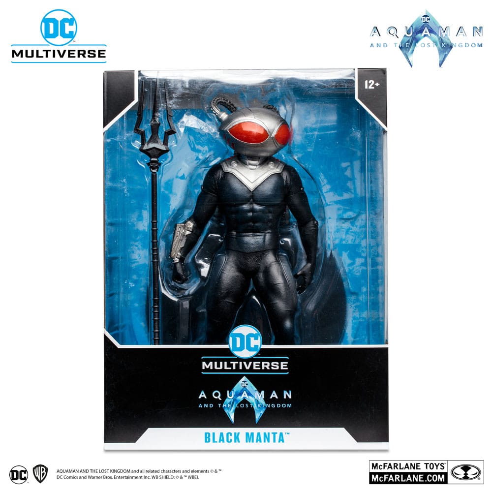 Aquaman and the Lost Kingdom DC Multiverse Megafig Action Figure Black Manta 30 cm 0787926155471