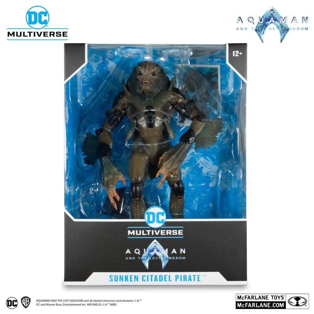 Aquaman and the Lost Kingdom DC Multiverse Megafig Action Figure Sunken Citadel Pirate 30 cm 0787926155488