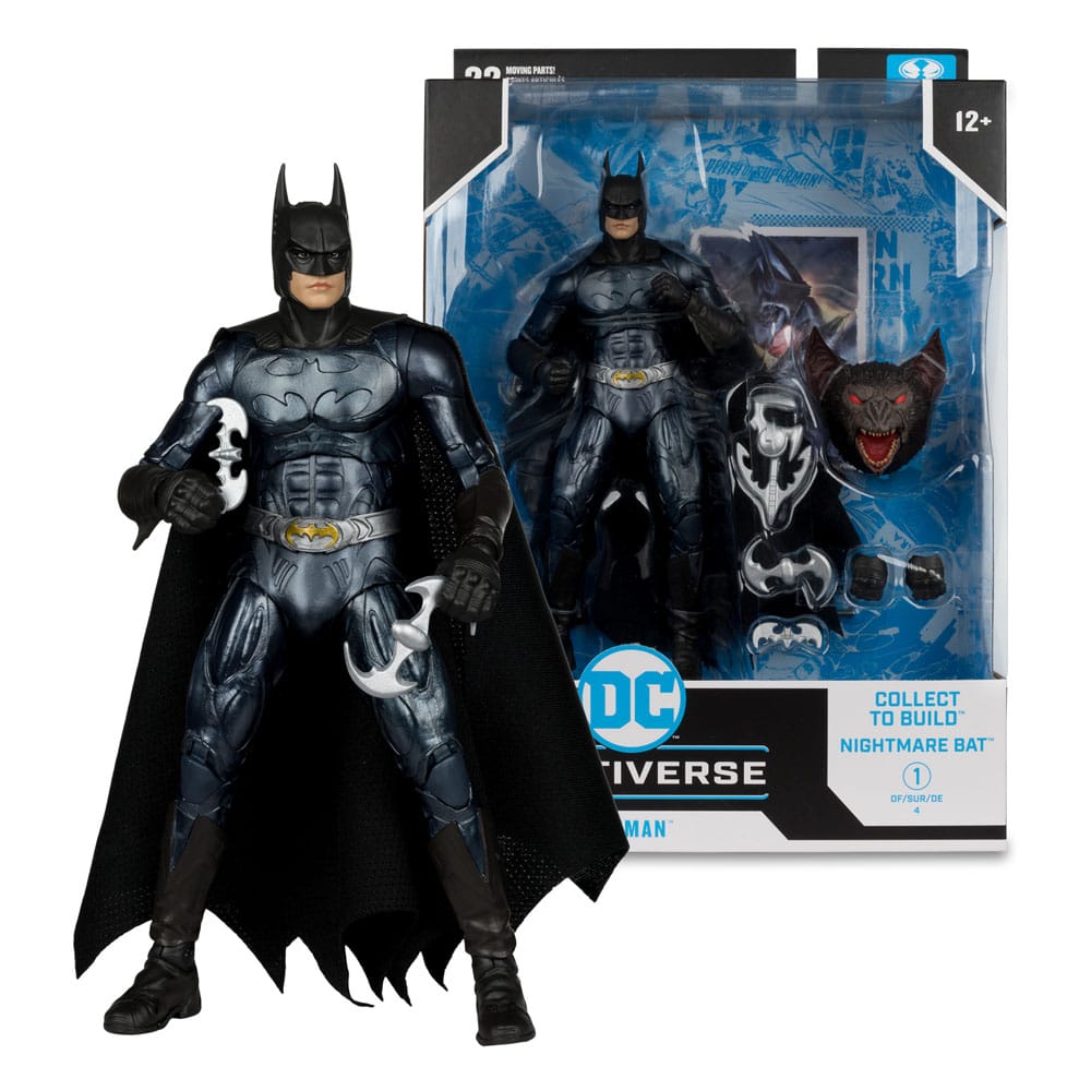 DC Build A Megafig Action Figure Batman Forever Nightmare Bat (Gold Label) 18 cm 0787926156669