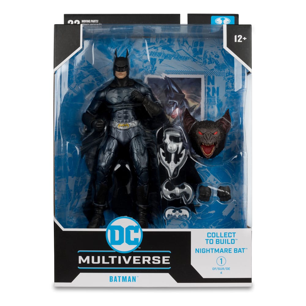 DC Build A Megafig Action Figure Batman Forever Nightmare Bat (Gold Label) 18 cm 0787926156669