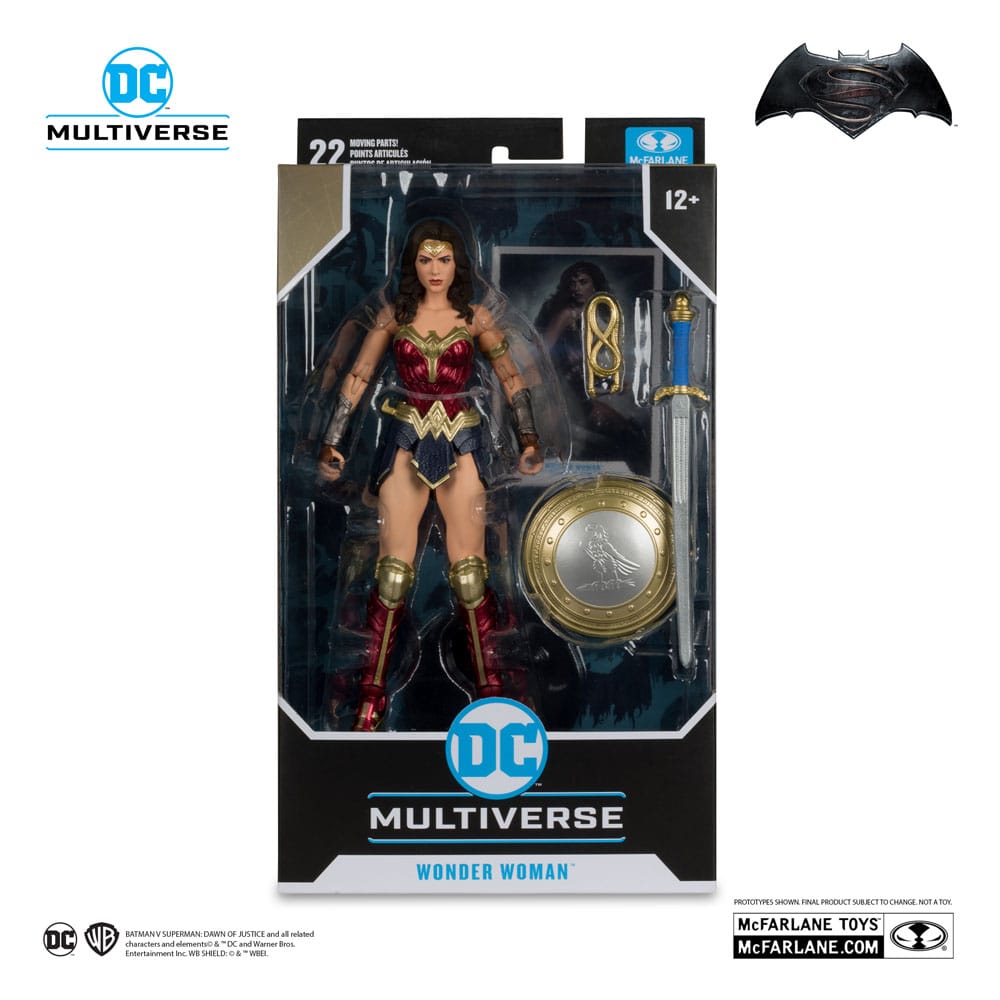 Batman v Superman: Dawn of Justice DC Multiverse Action Figure Wonder Woman 18 cm 0787926156898