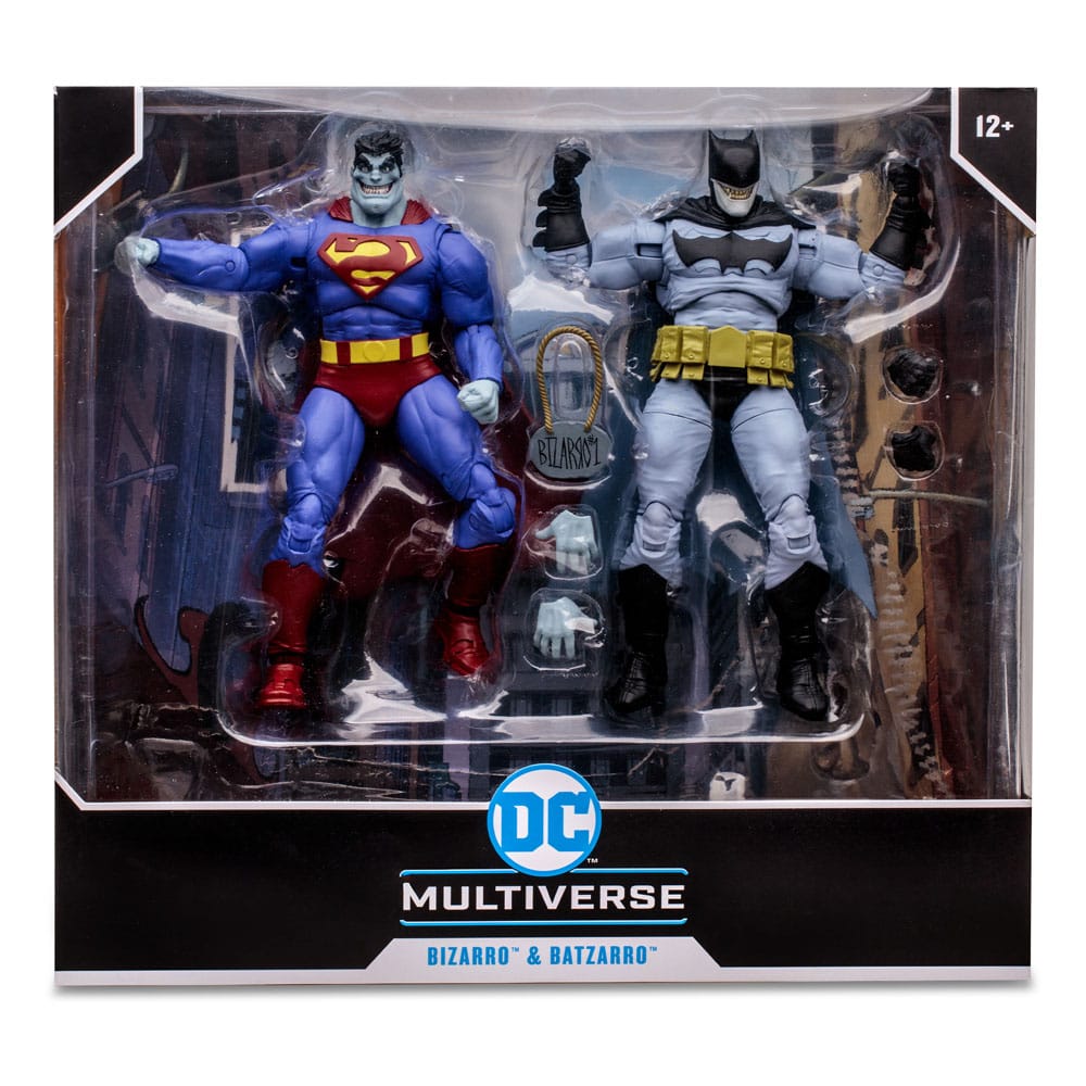 DC Multiverse Action Figure 2-Pack Bizarro & Batzarro 18 cm 0787926156935