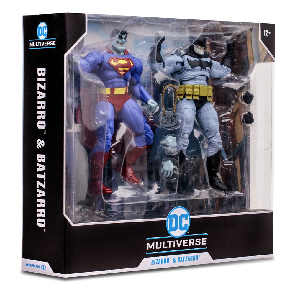 DC Multiverse Action Figure 2-Pack Bizarro & Batzarro 18 cm 0787926156935