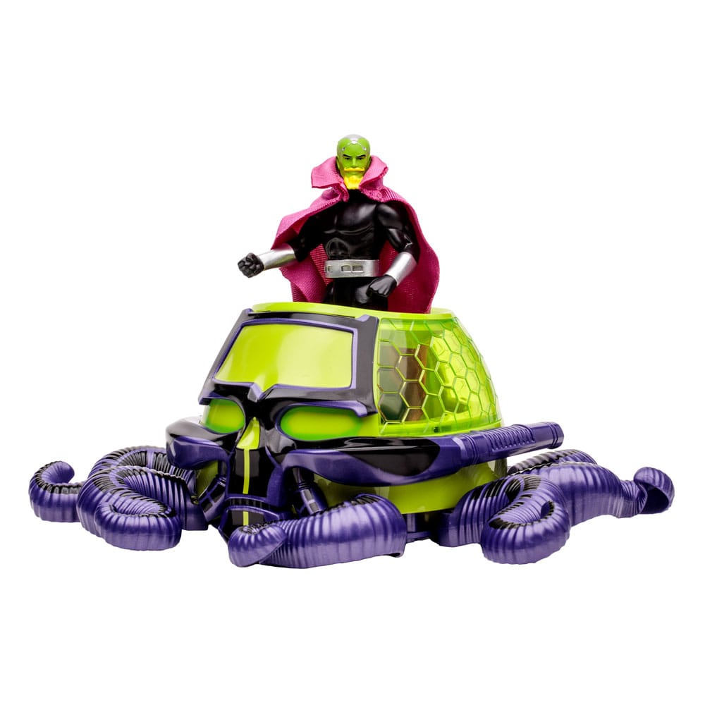 DC Direct Super Powers Action Figure with Vehicles Brainiac with Skull Ship (Gold Label) 12 cm 0787926158335