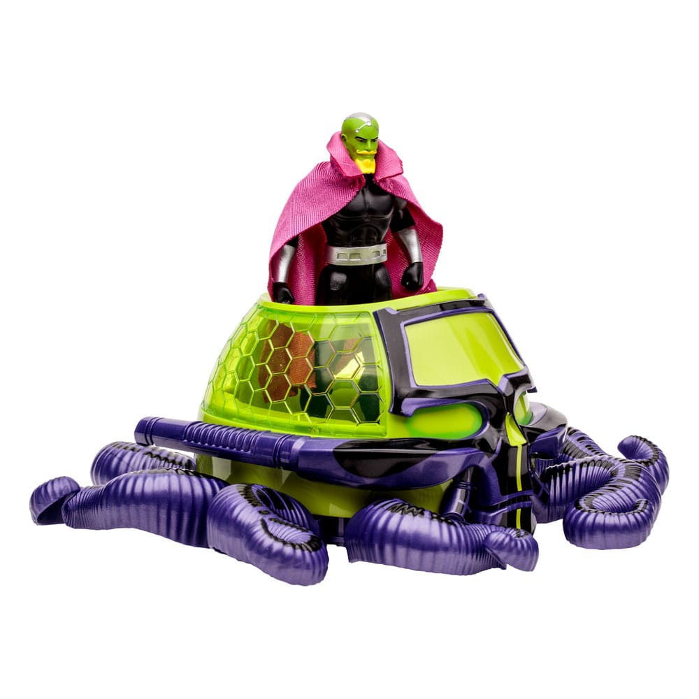 DC Direct Super Powers Action Figure with Vehicles Brainiac with Skull Ship (Gold Label) 12 cm 0787926158335