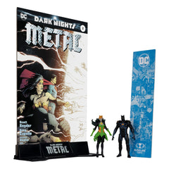 DC Direct Page Punchers Action Figure 2-Pack Batman of Earth-44 & Batman of Earth-11 (Dark Nights: Metal) 8 cm 0787926158373