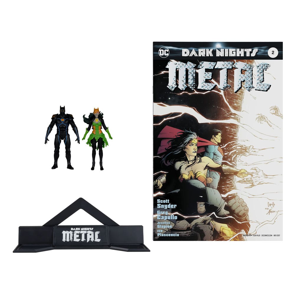 DC Direct Page Punchers Action Figure 2-Pack Batman of Earth-44 & Batman of Earth-11 (Dark Nights: Metal) 8 cm 0787926158373