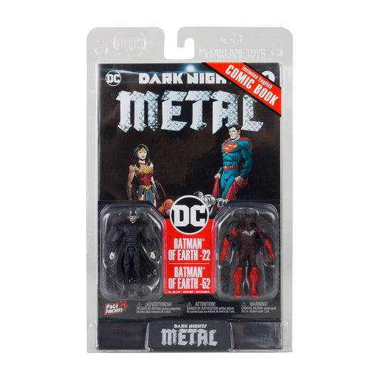 DC Direct Gaming Action Figures Batman Who Laughs & Red Death (Dark Nights Metal #1) 8 cm 0787926158564