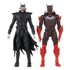 DC Direct Gaming Action Figures Batman Who Laughs & Red Death (Dark Nights Metal #1) 8 cm 0787926158564