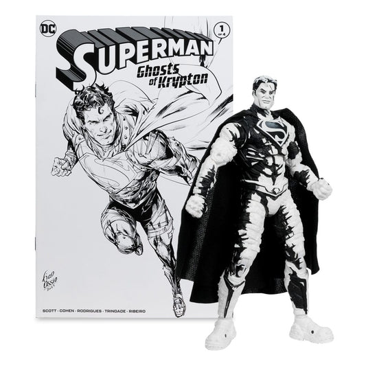 DC Direct Page Punchers Action Figures & Comic Book Pack of 4 Superman Series (Sketch Edition) (Gold Label) 18 cm 0787926158748