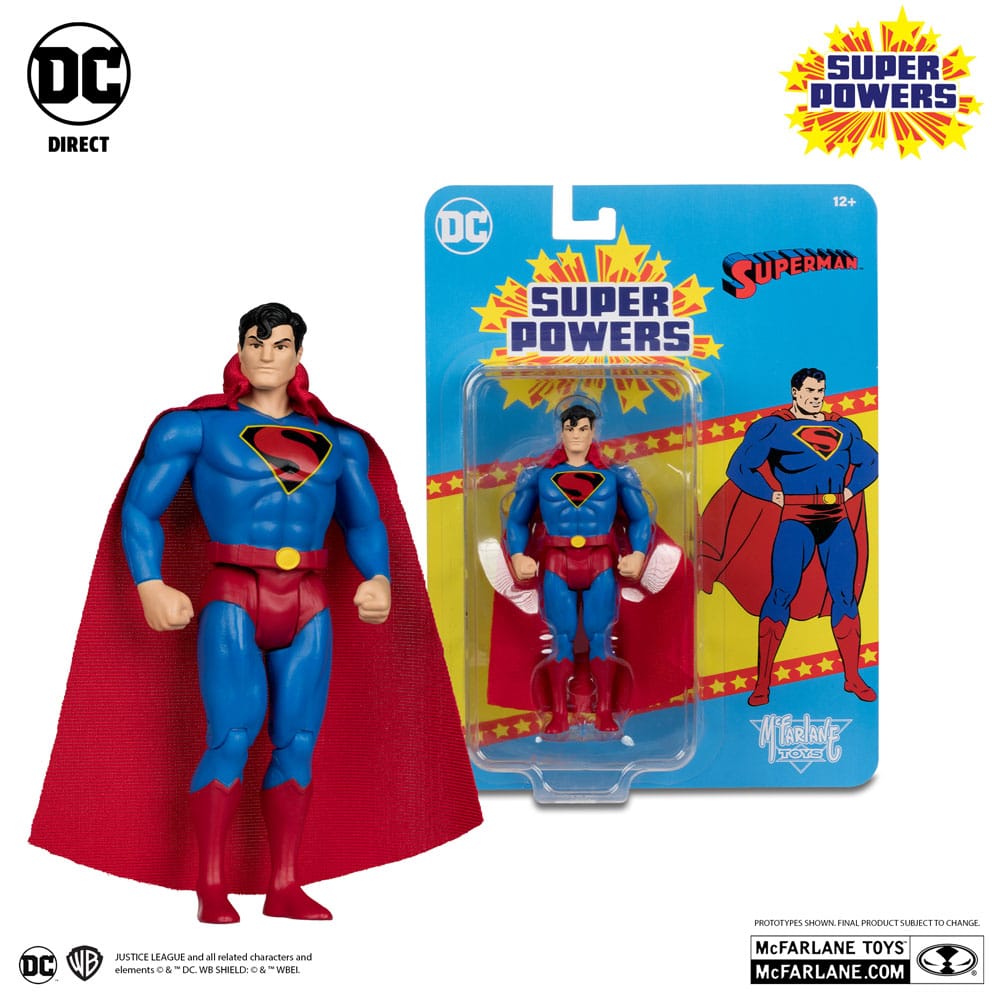 DC Direct Super Powers Action Figure Superman (Fleischer Variant) 13 cm 0787926158892