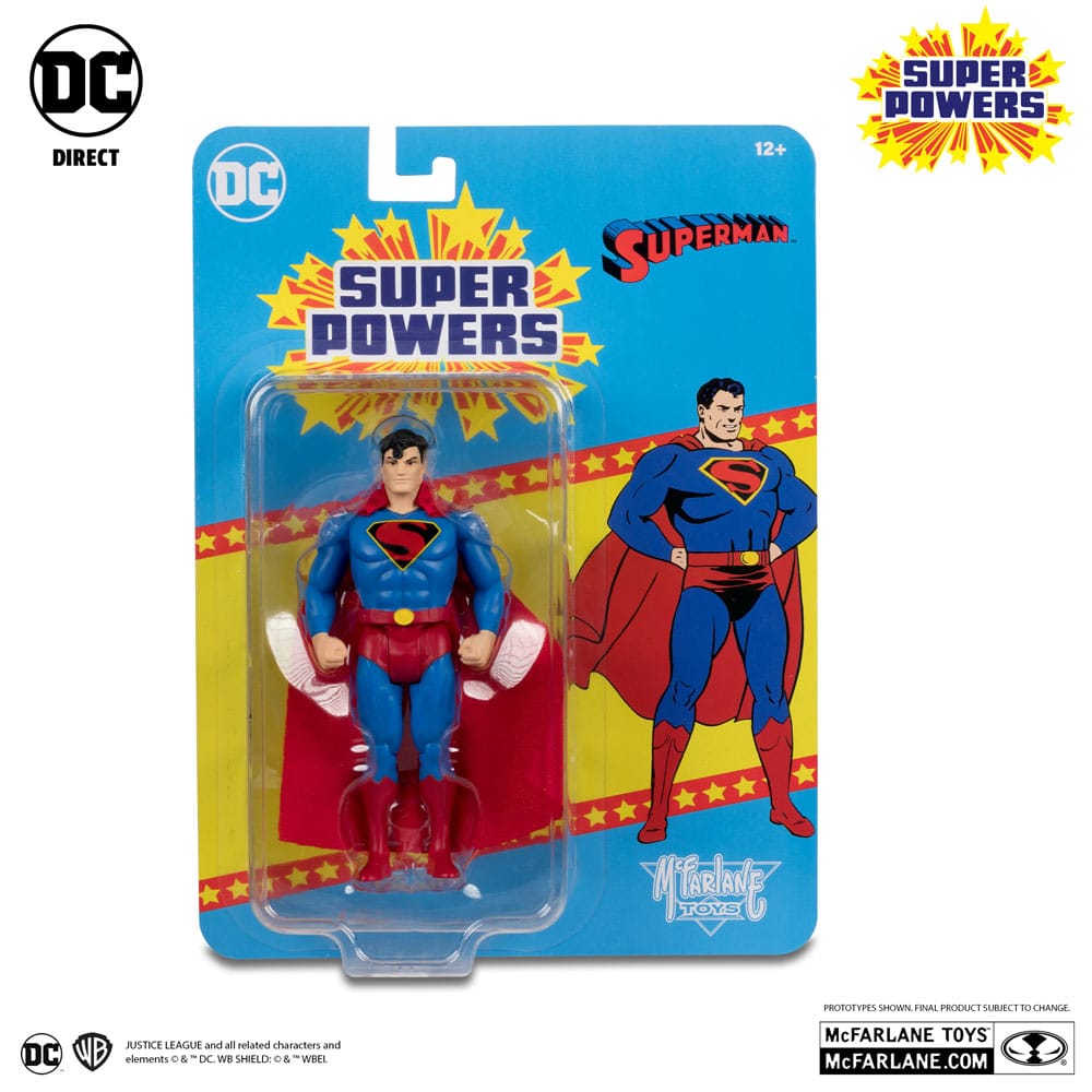 DC Direct Super Powers Action Figure Superman (Fleischer Variant) 13 cm 0787926158892