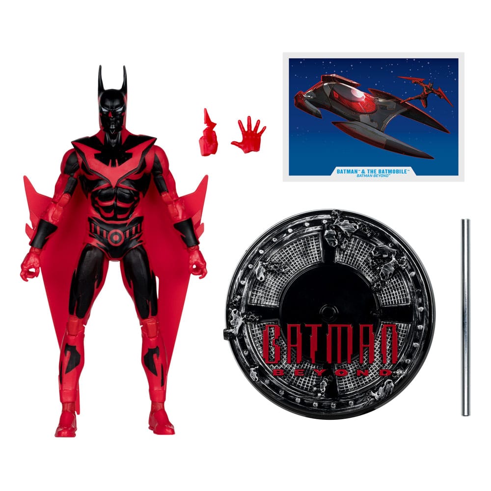 Batman Beyond DC Multiverse Action Figure with Vehicle Batman & The Batmobile (Gold Label) 53 cm 0787926159585