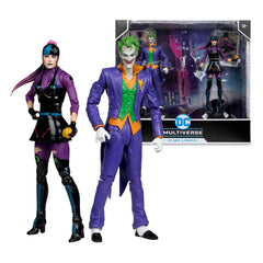 DC Multiverse Action Figures Pack of 2 The Joker & Punchline 18 cm 0787926159936