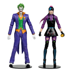 DC Multiverse Action Figures Pack of 2 The Joker & Punchline 18 cm 0787926159936