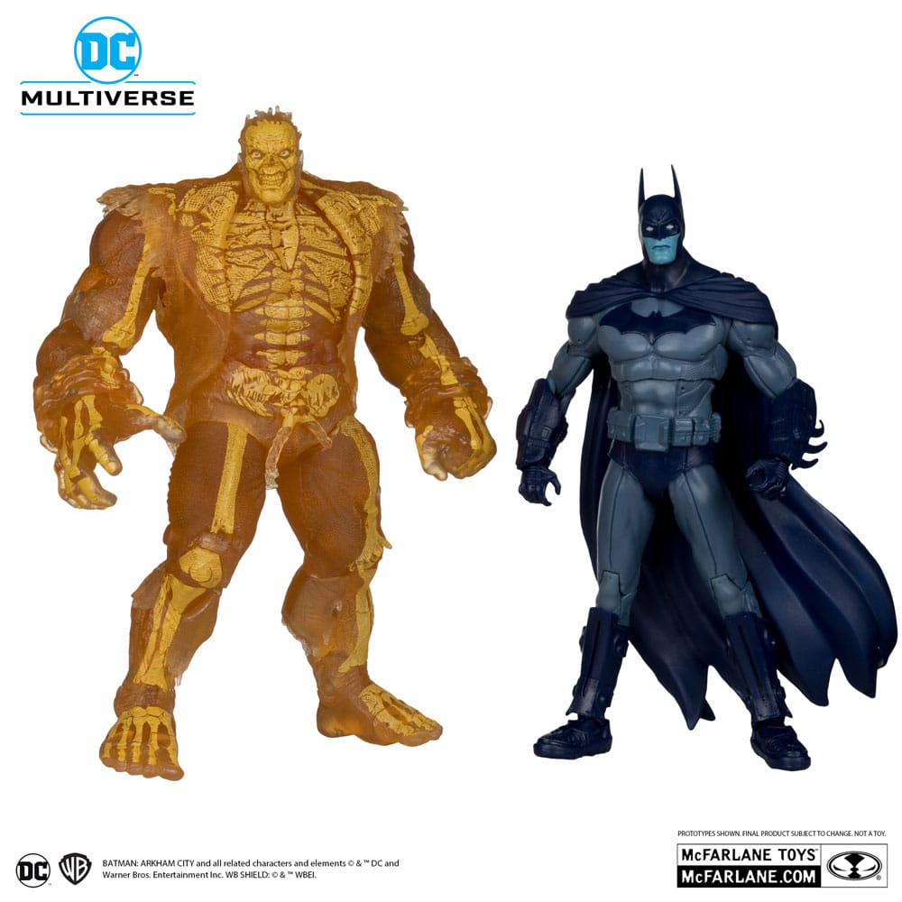 Arham City DC Multiverse Action Figure 2-Pack Batman & Solomon Grundy (Gold Label) 18 cm 0787926159943