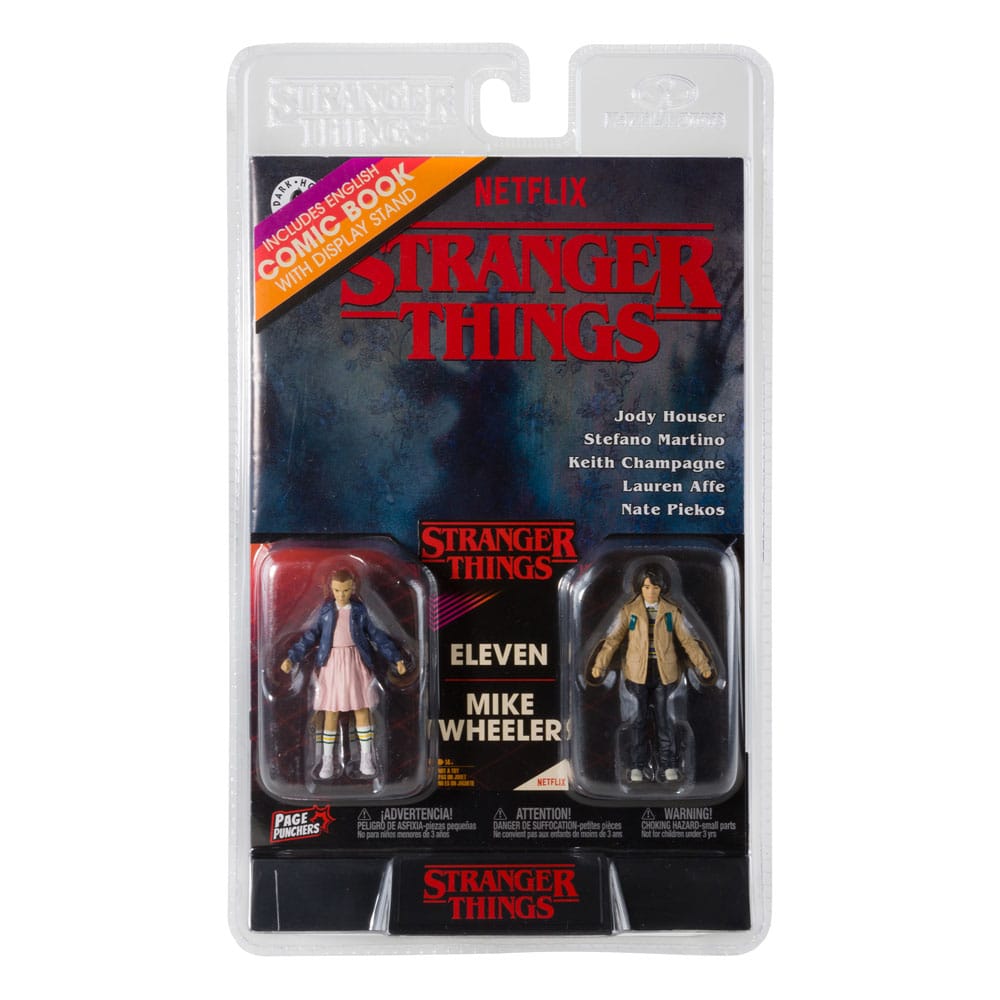 Stranger Things Action Figures Eleven and Mike Wheeler 8 cm 0787926161724