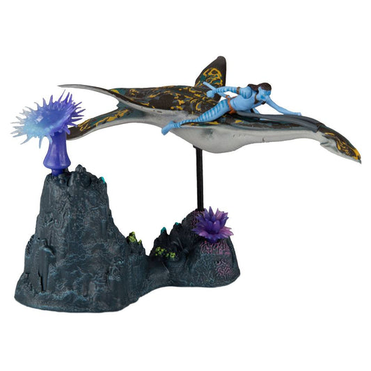 Avatar: The Way of Water Deluxe Medium Action Figures Neteyam & Ilu 0787926163827