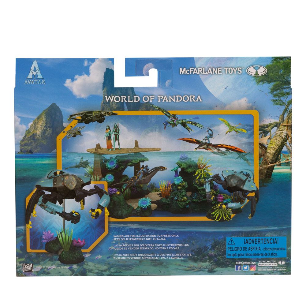 Avatar: The Way of Water W.O.P Deluxe Medium Action Figures CET-OPS Crabsuit 0787926163841