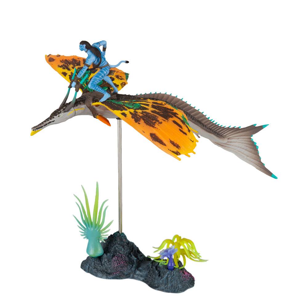 Avatar: The Way of Water Deluxe Large Action Figures Jake Sully & Skimwing 0787926164022