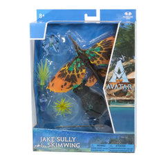 Avatar: The Way of Water Deluxe Large Action Figures Jake Sully & Skimwing 0787926164022