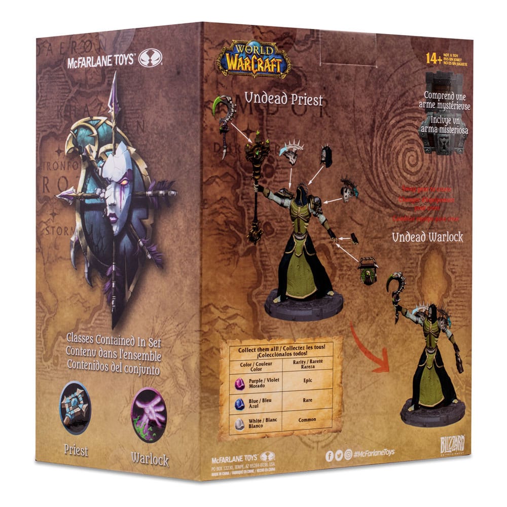 World of Warcraft Action Figure Undead: Priest / Warlock 15 cm 0787926166743