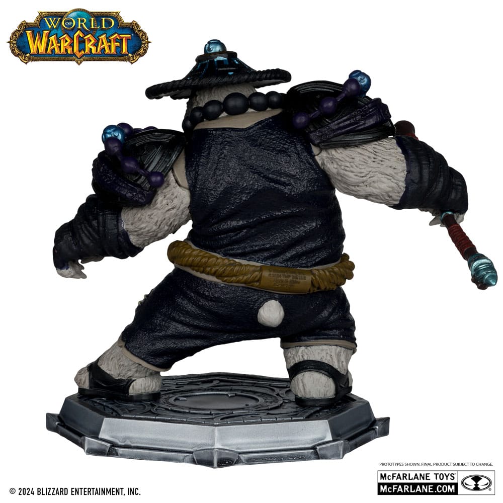 World of Warcraft PVC Statue 2-Pack 1/12 Dwarf Hunter: Beast Master & Pandaren: Monk (Gold Label) 15 cm 0787926167078