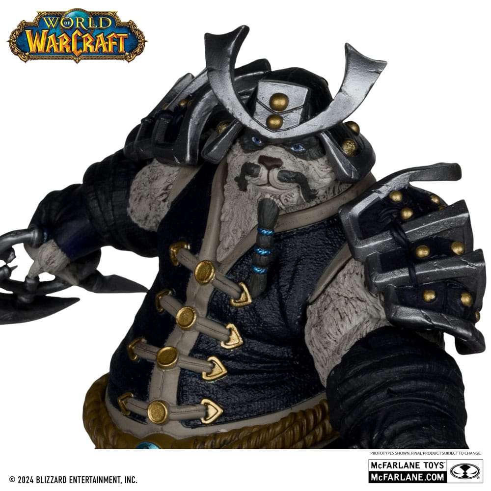 World of Warcraft PVC Statue 2-Pack 1/12 Dwarf Hunter: Beast Master & Pandaren: Monk (Gold Label) 15 cm 0787926167078