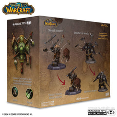 World of Warcraft PVC Statue 2-Pack 1/12 Dwarf Hunter: Beast Master & Pandaren: Monk (Gold Label) 15 cm 0787926167078