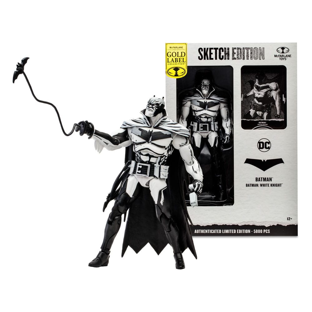 DC Multiverse Action Figure Sketch Edition Batman (Batman: White Knight) (Gold Label) 18 cm 0787926170535