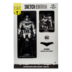 DC Multiverse Action Figure Sketch Edition Batman (Batman: White Knight) (Gold Label) 18 cm 0787926170535