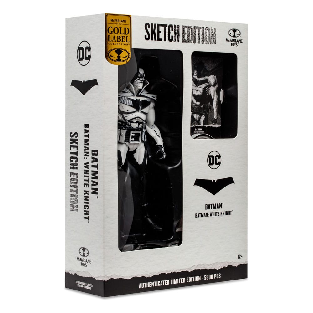 DC Multiverse Action Figure Sketch Edition Batman (Batman: White Knight) (Gold Label) 18 cm 0787926170535