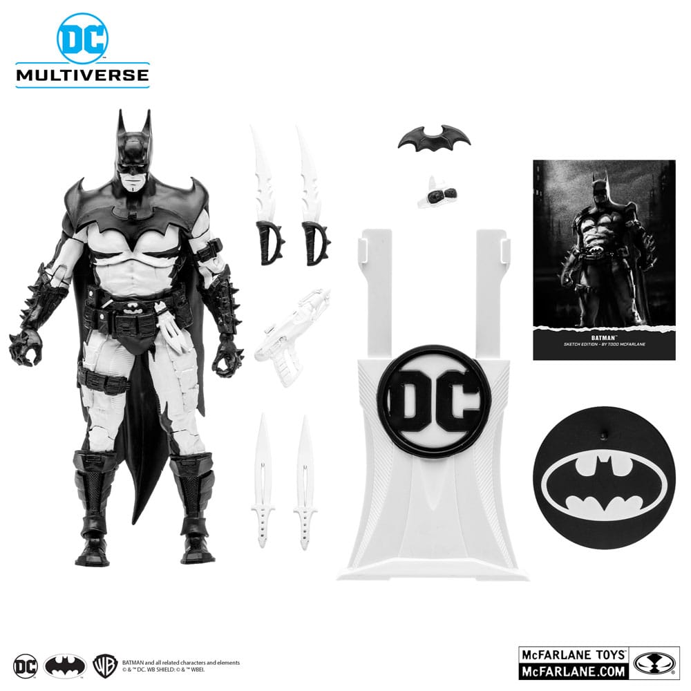 DC Multiverse Action Figure Batman by Todd McFarlane Sketch Edition (Gold Label) 18 cm 0787926170610