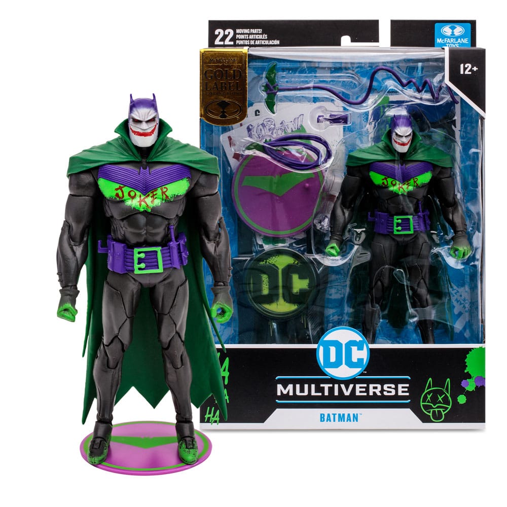 DC Multiverse Action Figure Batman (Batman: White Knight) (Jokerized) (Gold Label) 18 cm 0787926170672