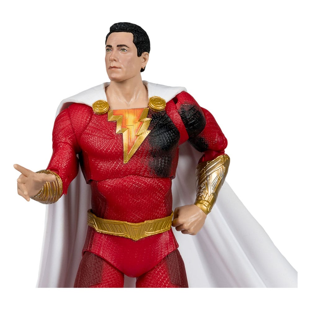 DC Multiverse Action Figures Pack of 2 Shazam (Battle Damage) & Freddie Freeman (Gold Label) 18 cm 0787926171310