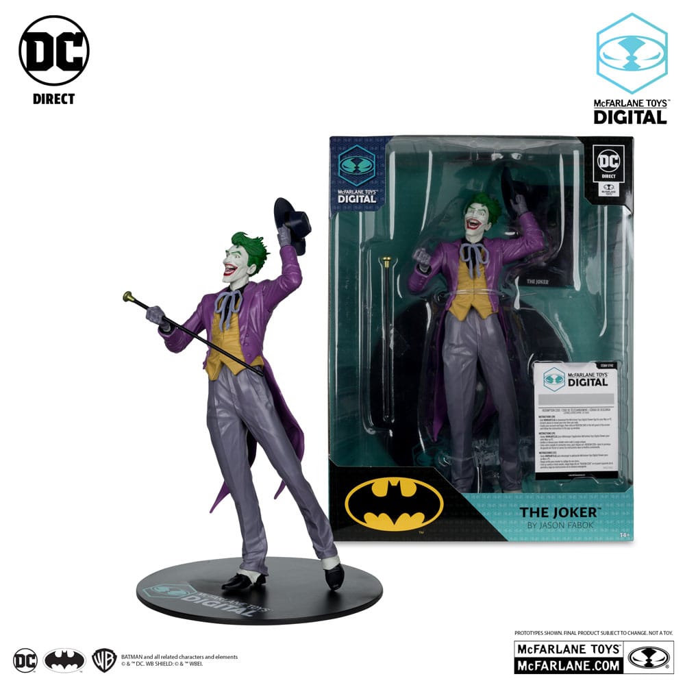 DC Direct PVC Statue 1/6 The Joker by Jason Fabok (McFarlane Digital) 29 cm 0787926171426