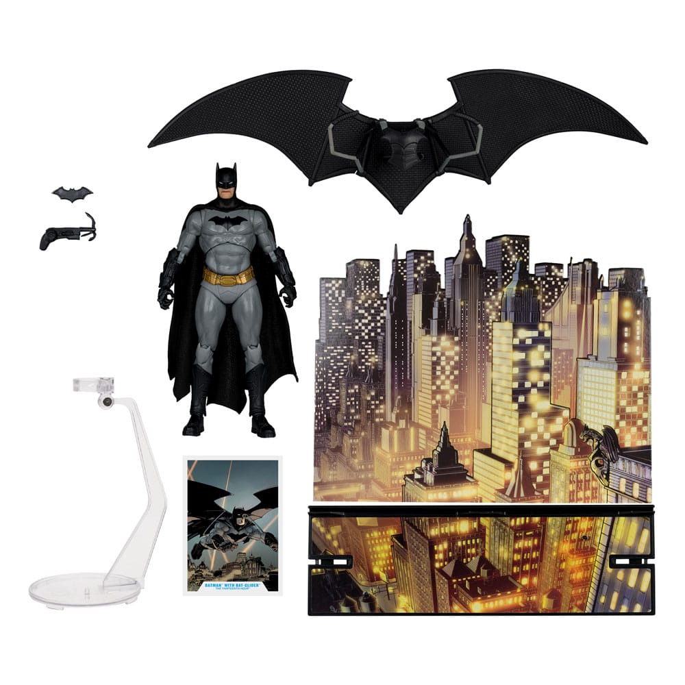 DC Multiverse Action Figure Batman with Bat-Glider (The Thirteenth Hour) (Gold Label) 18 cm 0787926171587