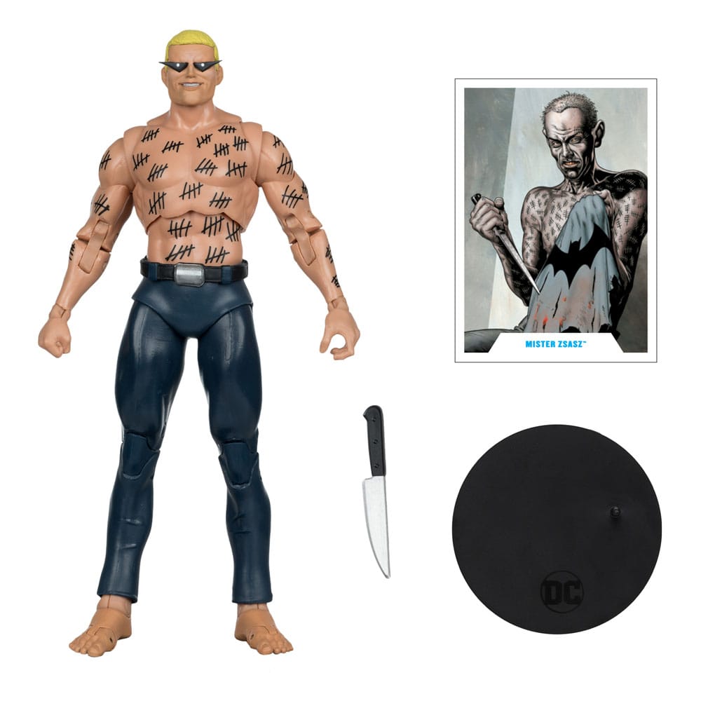 DC Multiverse Action Figure Mister Zsasz (Gold Label) 18 cm 0787926171594