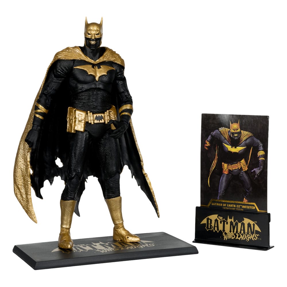 DC Multiverse Action Figure Batman of Earth-22 Infected (Dark Metal) Knightmare Edition (Gold Label) 18 cm 0787926171884