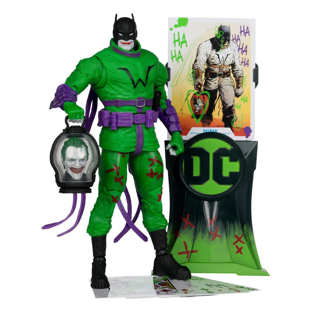 DC Multiverse Action Figure Batman (Batman: Last Knight on Earth) Jokerized (Gold Label) 18 cm 0787926172249