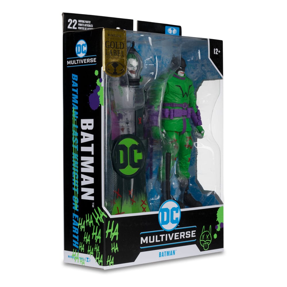 DC Multiverse Action Figure Batman (Batman: Last Knight on Earth) Jokerized (Gold Label) 18 cm 0787926172249