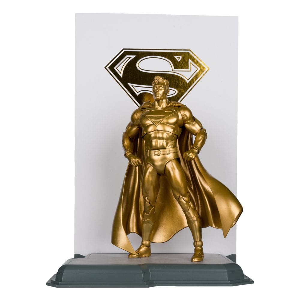 DC Multiverse Action FigureSuperman (Centennial Park Tribute Statue) Gold Label 18 cm 0787926172898